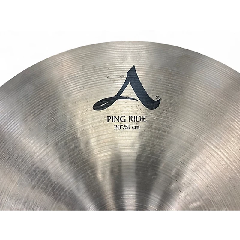 Used Zildjian 20in A Custom Ping Ride Cymbal