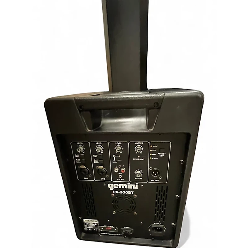Used Gemini PA300BT Sound Package