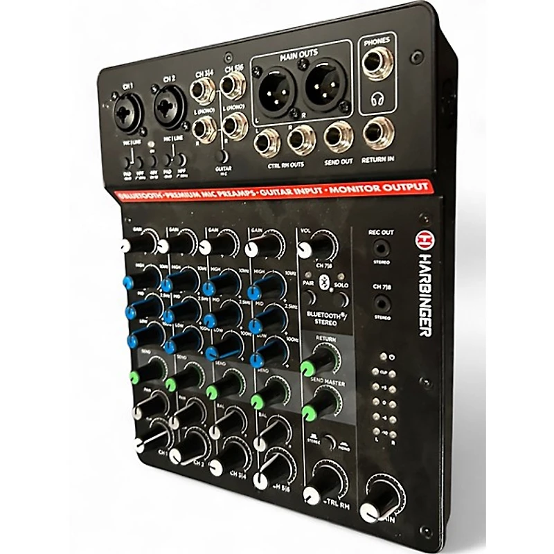 Used Harbinger LV8 Unpowered Mixer