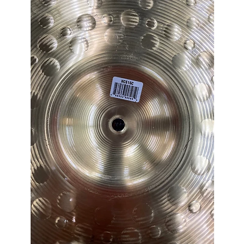 Used MEINL 16in HCS Crash Cymbal