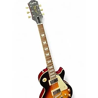 Used Epiphone INSPIRED BY GIBSON CUSTOM 1959 LES PAUL  TOBACCO BURST Solid Body Electric Guitar
