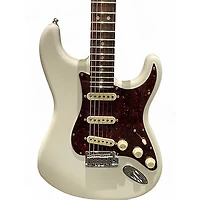 Used Fender American Ultra Stratocaster Olympic Pearl Solid Body Electric Guitar