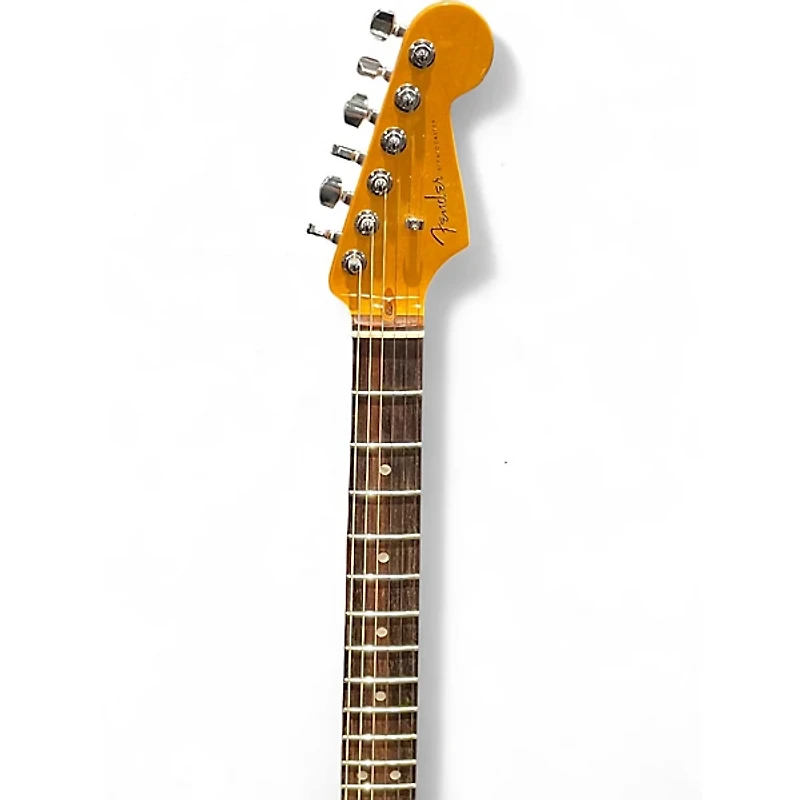 Used Fender American Ultra Stratocaster Olympic Pearl Solid Body Electric Guitar