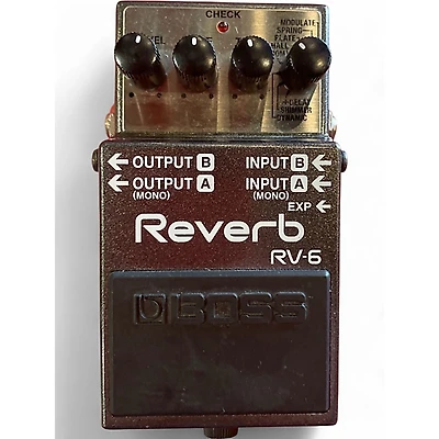 Used BOSS RV6 Digital Reverb Effect Pedal
