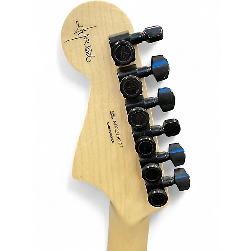 Used Fender Jim Root Signature Jazzmaster White Solid Body Electric Guitar