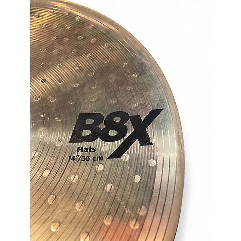Used SABIAN 14in B8 Pro Hi Hat Pair Cymbal