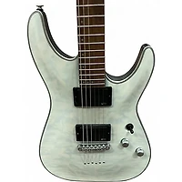 Used Schecter Guitar Research C1 Platinum Trans White Solid Body Electric Guitar