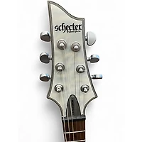 Used Schecter Guitar Research C1 Platinum Trans White Solid Body Electric Guitar