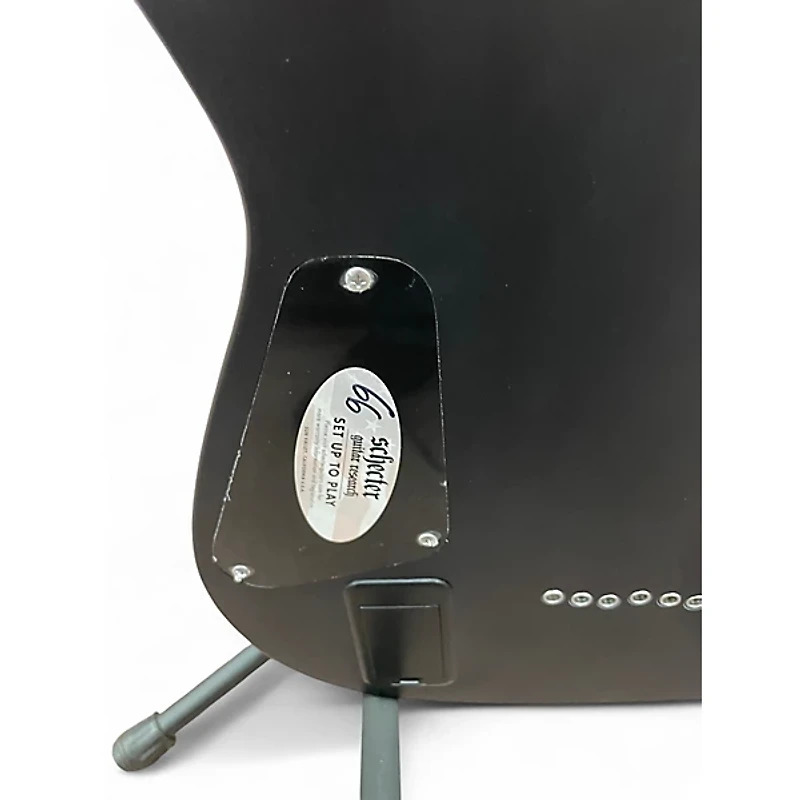 Used Schecter Guitar Research C1 Platinum Trans White Solid Body Electric Guitar