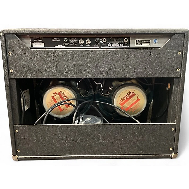 Used Fender 1965 Reissue Twin Reverb 85W 2x12 Tube Guitar Combo Amp