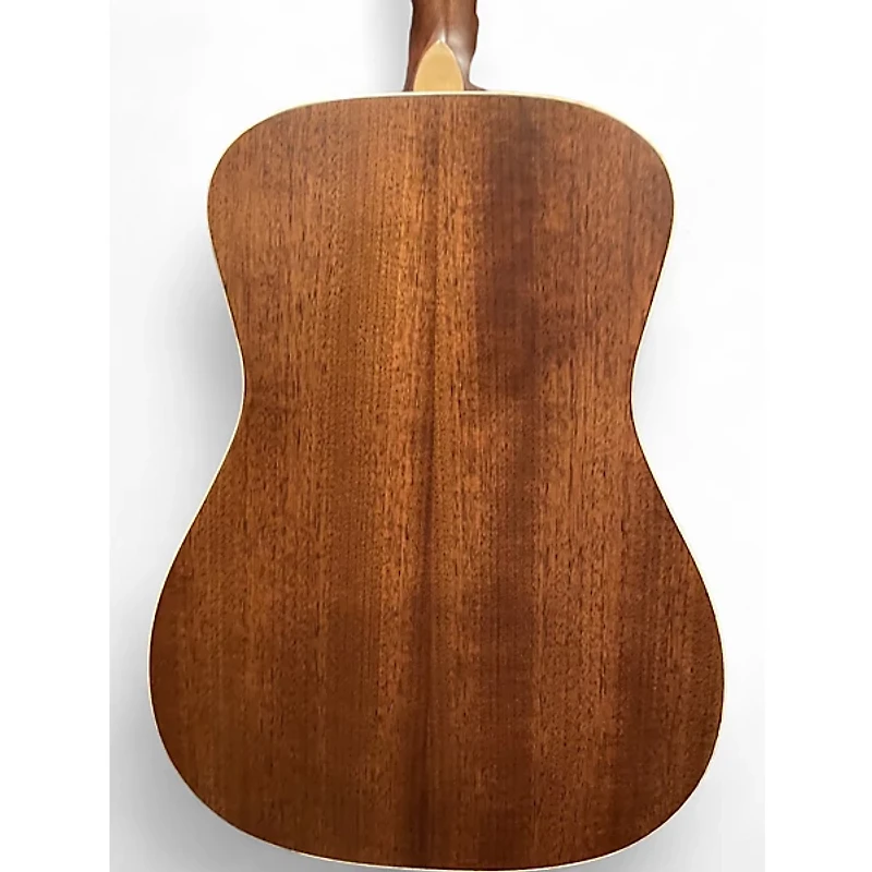 Used Fender Malibu Special Mahogany honey burst Acoustic Electric Guitar
