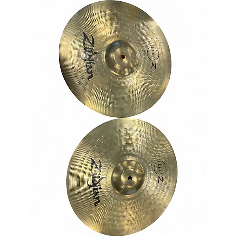 Used Zildjian 14in Planet Z Hi Hat Pair Cymbal