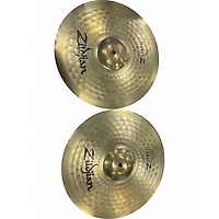 Used Zildjian 14in Planet Z Hi Hat Pair Cymbal