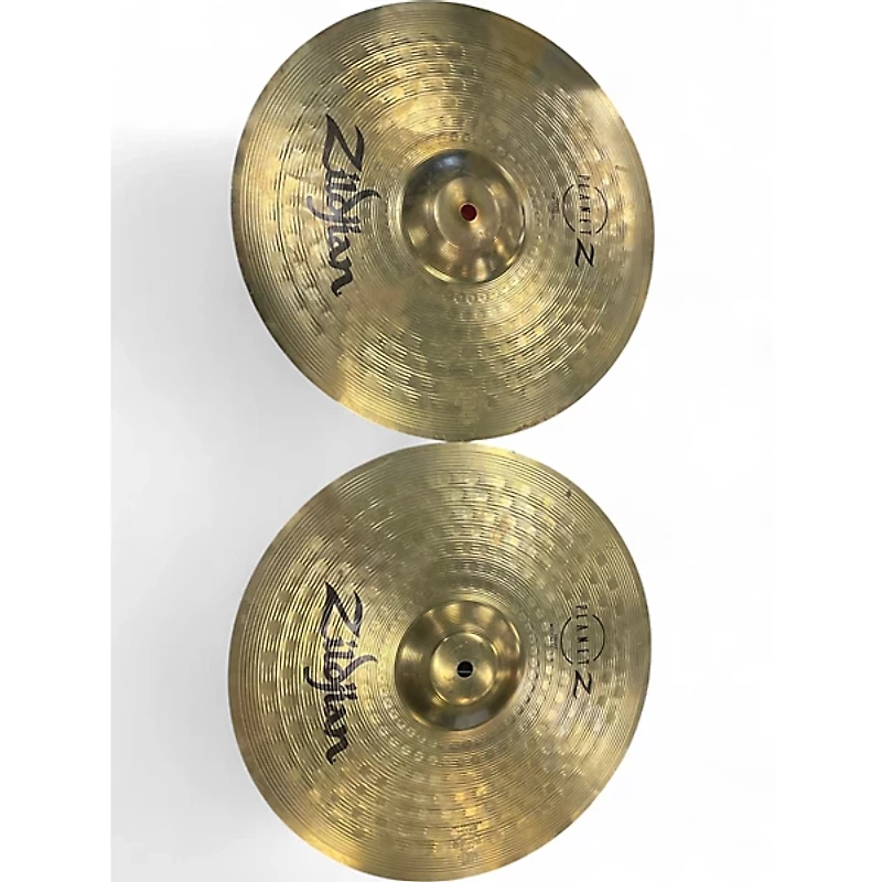 Used Zildjian 14in Planet Z Hi Hat Pair Cymbal