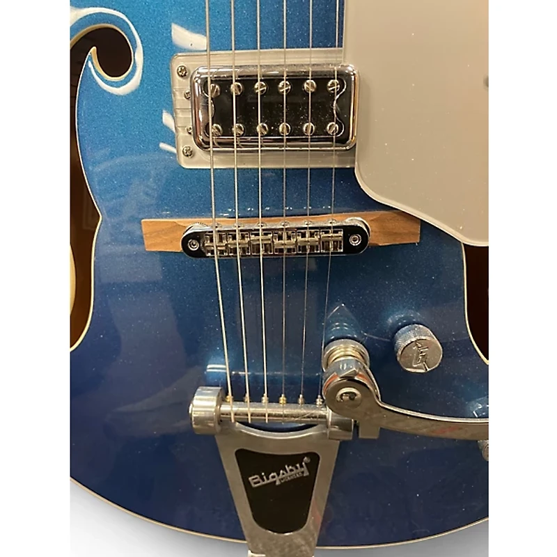 Used Gretsch Guitars G5420T Electromatic Blue Hollow Body Electric Guitar
