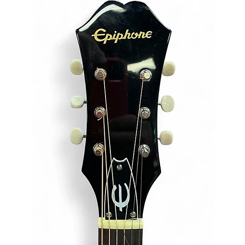 Used Epiphone FT30 Caballero Natural Acoustic Electric Guitar