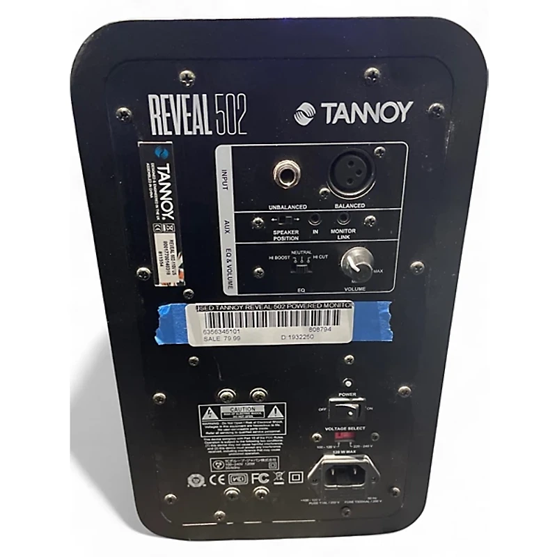 Used Tannoy Reveal 502 Powered Monitor