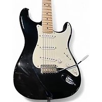 Used Fender Eric Clapton "Blackie" Stratocaster Black Solid Body Electric Guitar