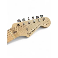 Used Fender Eric Clapton "Blackie" Stratocaster Black Solid Body Electric Guitar