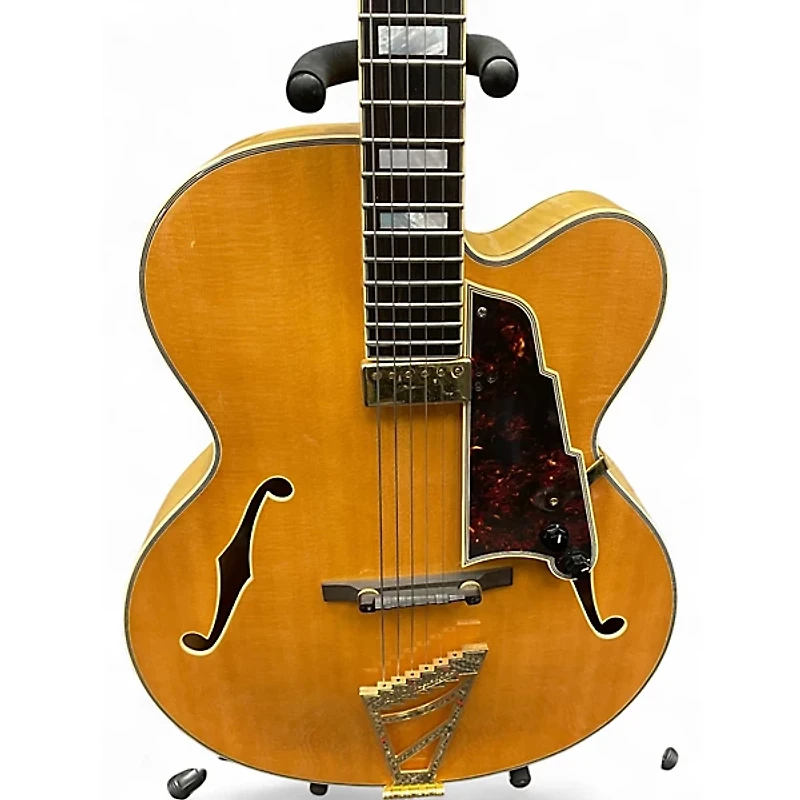 Used D'Angelico EXL-1 Amber Hollow Body Electric Guitar