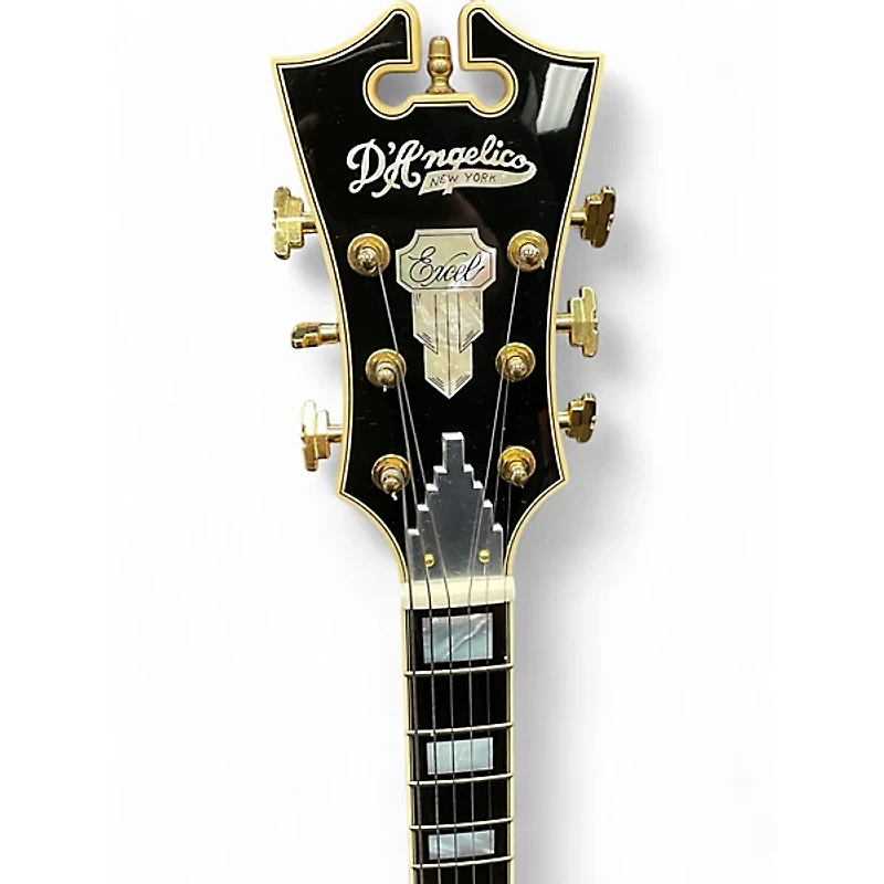 Used D'Angelico EXL-1 Amber Hollow Body Electric Guitar