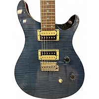 Used PRS SE Custom 24 Blue Solid Body Electric Guitar