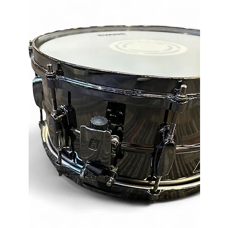 Used TAMA 14X6.5 Metalworks Snare black nickel Drum