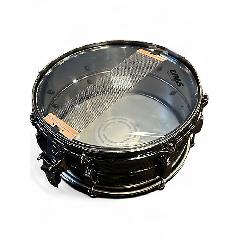 Used TAMA 14X6.5 Metalworks Snare black nickel Drum