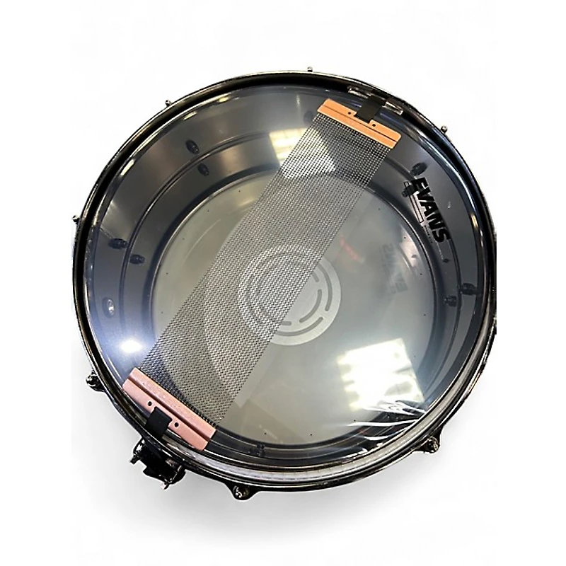 Used TAMA 14X6.5 Metalworks Snare black nickel Drum