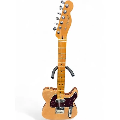 Used Fender Rarities Collection Flamed Maple Top Chambered Telecaster Natural Solid Body Electric Guitar