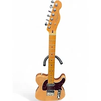 Used Fender Rarities Collection Flamed Maple Top Chambered Telecaster Natural Solid Body Electric Guitar