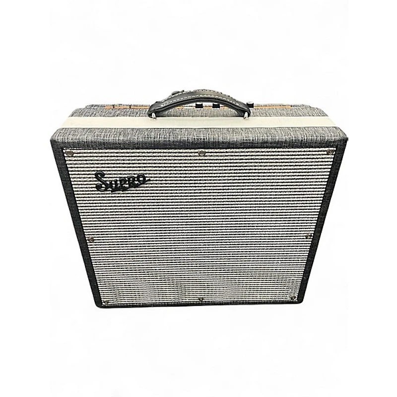 Used Supro 1695T Black Magick 25W 1x12 Tube Guitar Combo Amp