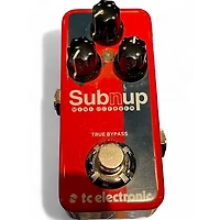 Used TC Electronic Sub N Up Mini Octaver Effect Pedal
