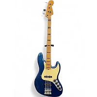 Used Fender American Ultra Jazz Bass cobra blue Electric Bass Guitar