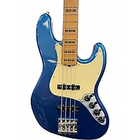 Used Fender American Ultra Jazz Bass cobra blue Electric Bass Guitar