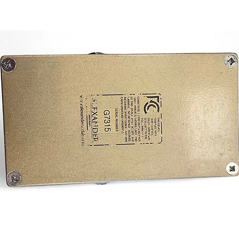 Used Alexander GOLDEN SUMMER Effect Pedal