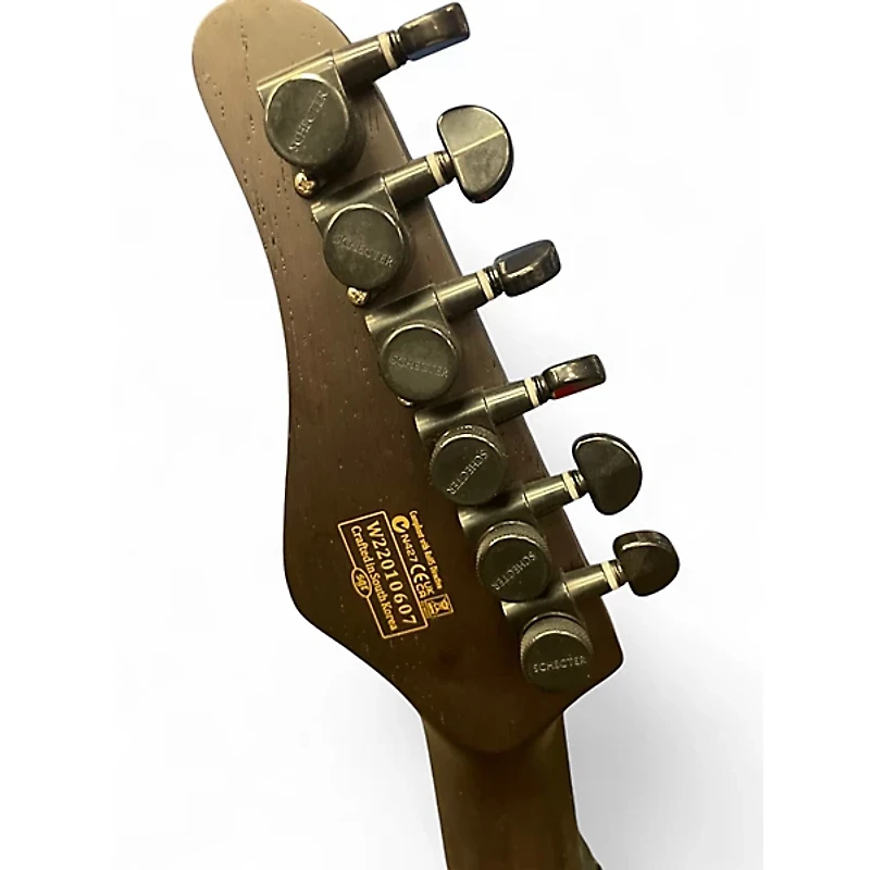 Used Schecter Guitar Research Sun Valley Super Shredder  Red Ziricote Solid Body Electric Guitar