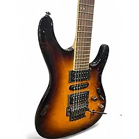 Used Ibanez S670QM DRAGON EYE BURST Solid Body Electric Guitar