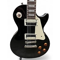 Used Epiphone Les Paul Traditional Pro Black Solid Body Electric Guitar