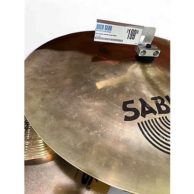 Used SABIAN 18in AAX China Cymbal