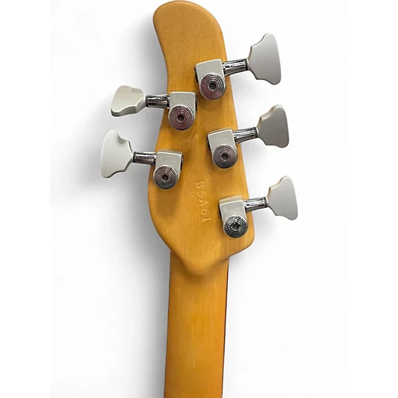 Used US Masters Guitar Works EP5 Natural Electric Bass Guitar