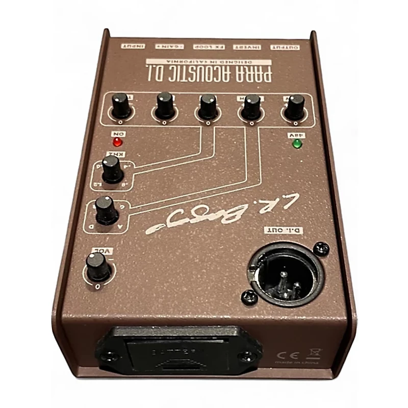 Used LR Baggs Para Acoustic DI Direct Box Pre With EQ Direct Box