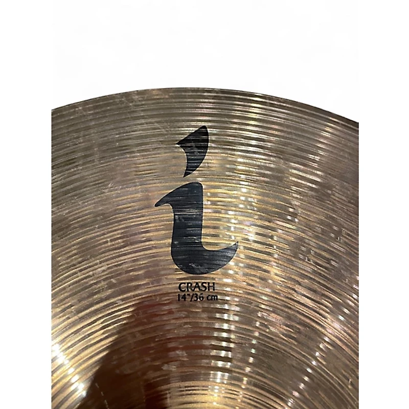 Used Zildjian 14in I CRASH Cymbal