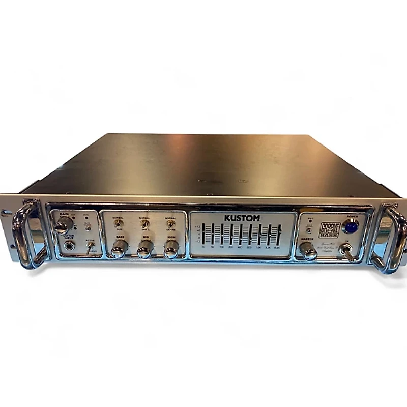 Used Kustom Groove 1200 Bass Amp Head