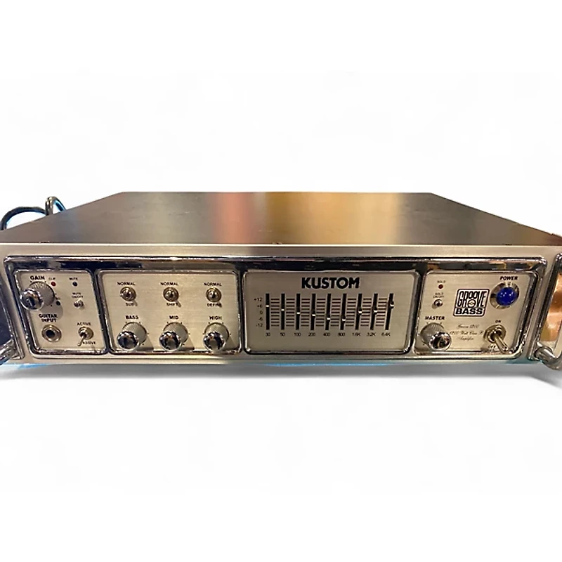 Used Kustom Groove 1200 Bass Amp Head