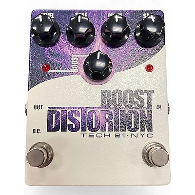 Used Tech 21 Boost Distortion Effect Pedal