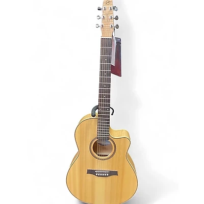 Used Seagull PERFORMER CW HG QIT Natural Acoustic Electric Guitar