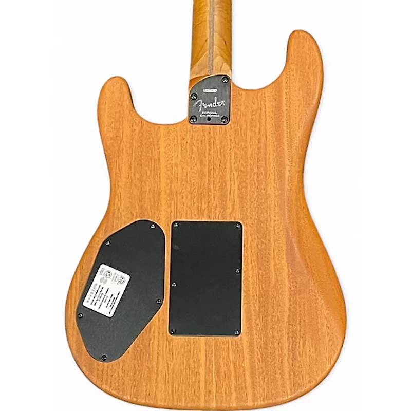 Used Fender American Acoustasonic Stratocaster Natural Acoustic Electric Guitar