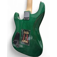 Used Fu-tone FU PRO Trans Green Solid Body Electric Guitar