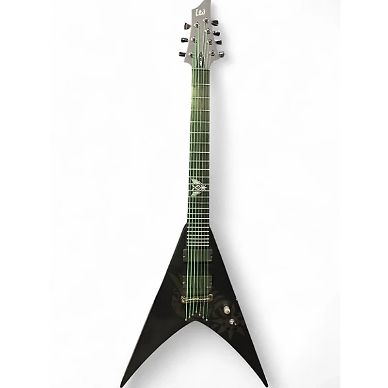 Used Ltd HEX-7 Black Solid Body Electric Guitar